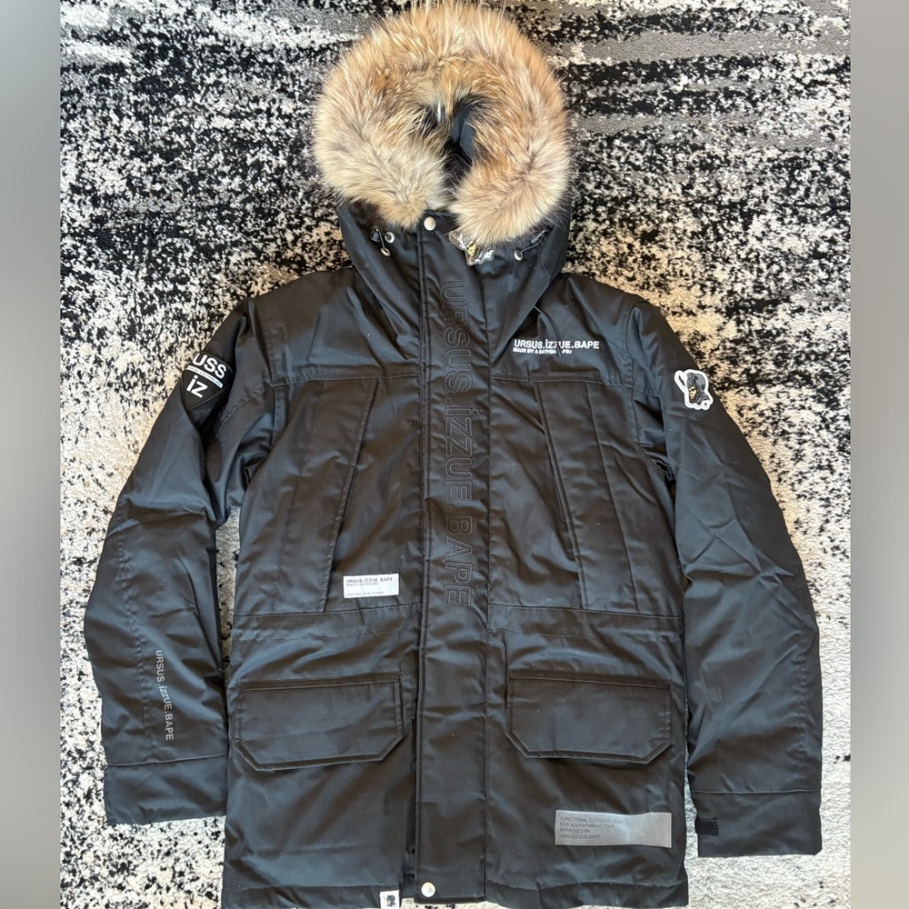 BAPE X Ursus X Izzue Down Jacket - Size Small / S BRAND NEW